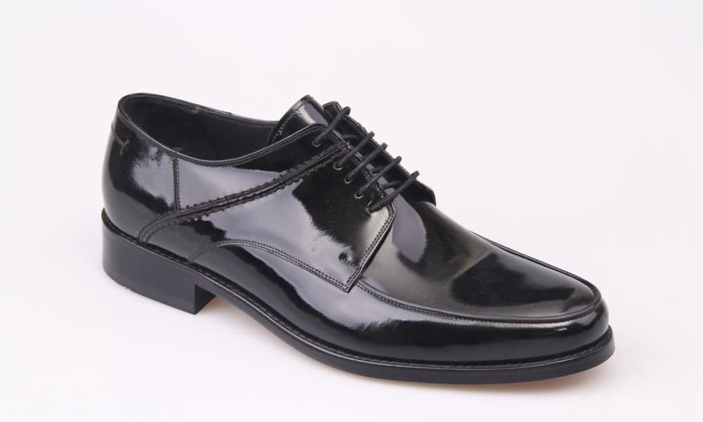Black Patent Classic Men's Shoes