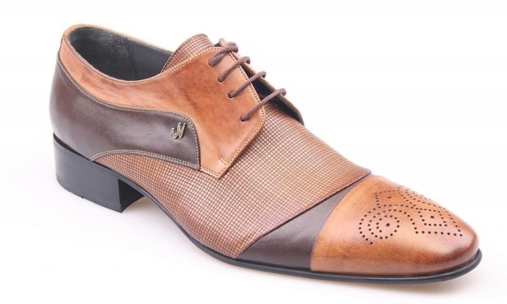 Brown Burnished / Tan Burnished Classic Men's Shoes