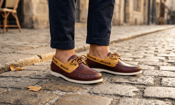 Tan Burnished Men's Sandals