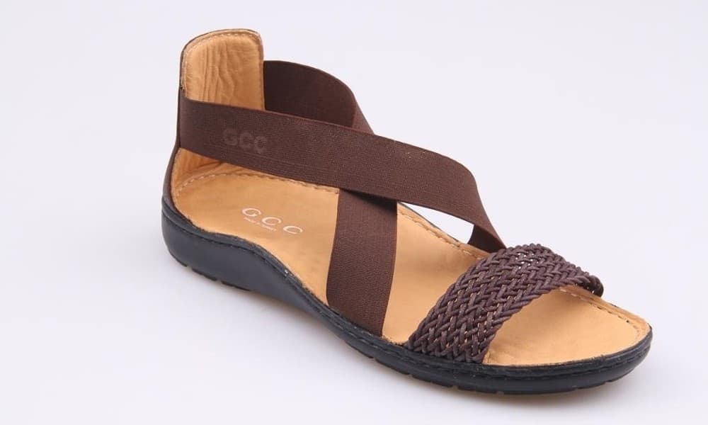 Brown Burnished / Brown Rubber / Brown Knit Men's Sandals