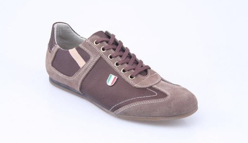 Sand Suede / Beige Antique / Brown Mesh Casual Men's Shoes