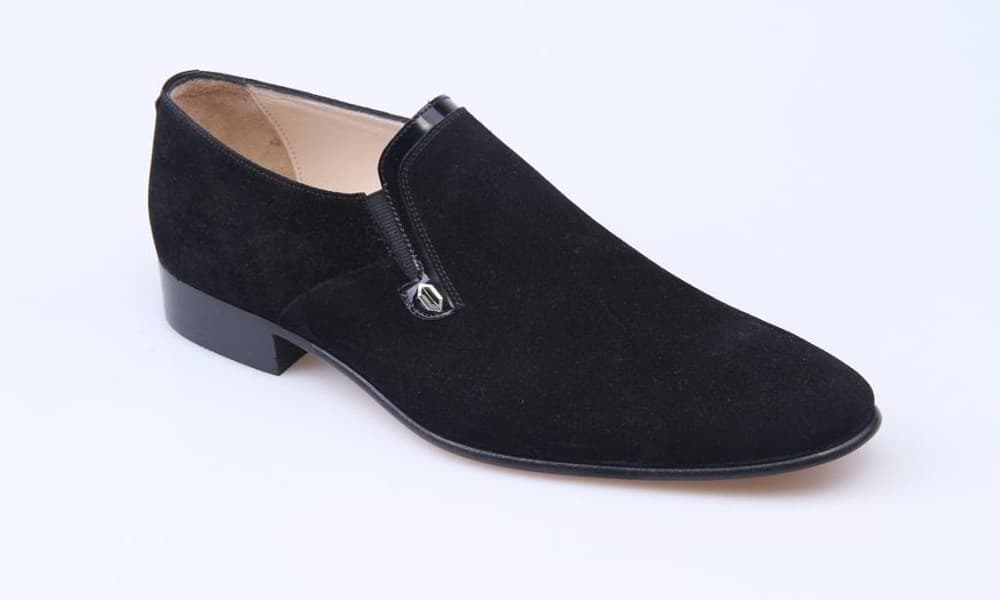 Black Suede Classic Men's Shoes