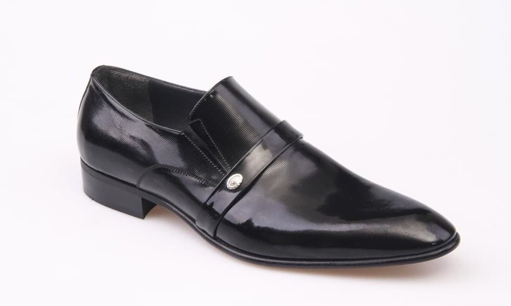 Black Patent Classic Men's Shoes