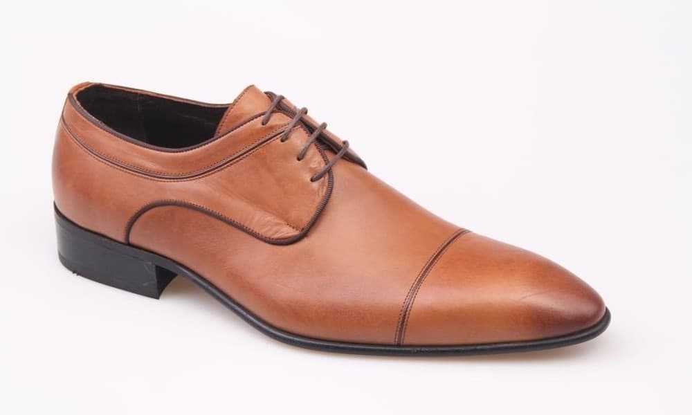 Tan Burnished Classic Men's Shoes