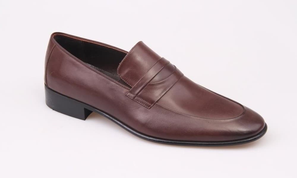 Brown Burnished Classic Men's Shoes