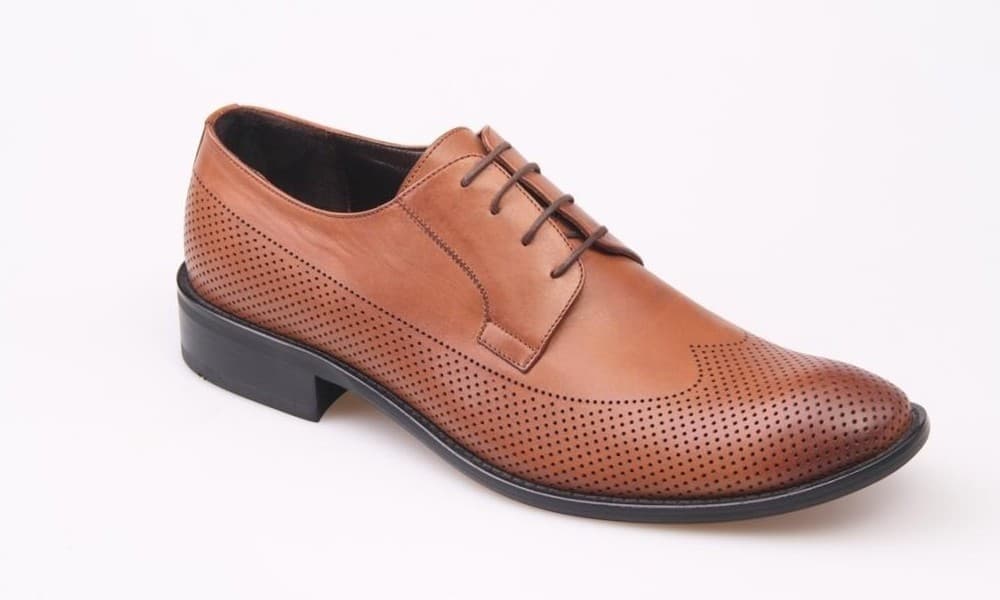 Tan Burnished Classic Men's Shoes